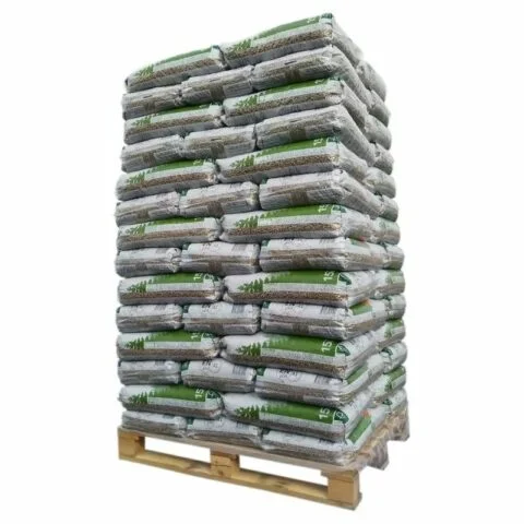 PELLETS PYRÉNÉES BOIS ENERGIES - PALETTE DE 65 SACS DE 15 KG
