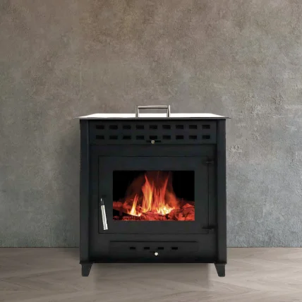 Poêle À BOIS NOA 9 INTERSTOVES - BÛCHES 50CM